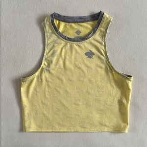 rabbit Crop Hop rabbitKNIT yellow/gray